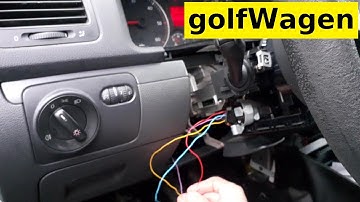 VW Golf 5 start ignition switch bypass /emergency start/