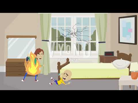 Caillou Throws A Temper Tantrum And breaks the window/Punishment day