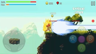 Battle of super saiyan heroes DBZ Android Gameplay screenshot 2