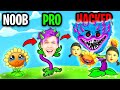 NOOB vs PRO vs HACKER In PLANTS vs ZOMBIES!? (NEW POOL LEVEL!)