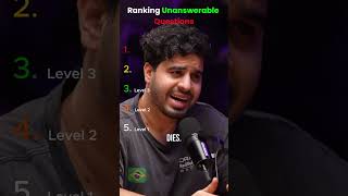 Ranking Unanswerable Questions (pt.11)