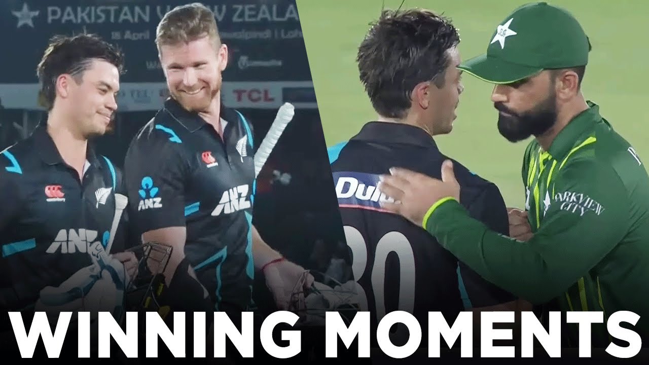 Winning Moments | Pakistan vs New Zealand | 3rd T20I 2024 | PCB | M2E2A ...