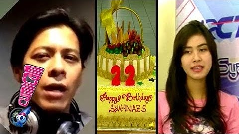Doa Spesial Ariel Untuk Ultah Syahnaz ke-22 - Cumicam 30 Oktober 2015