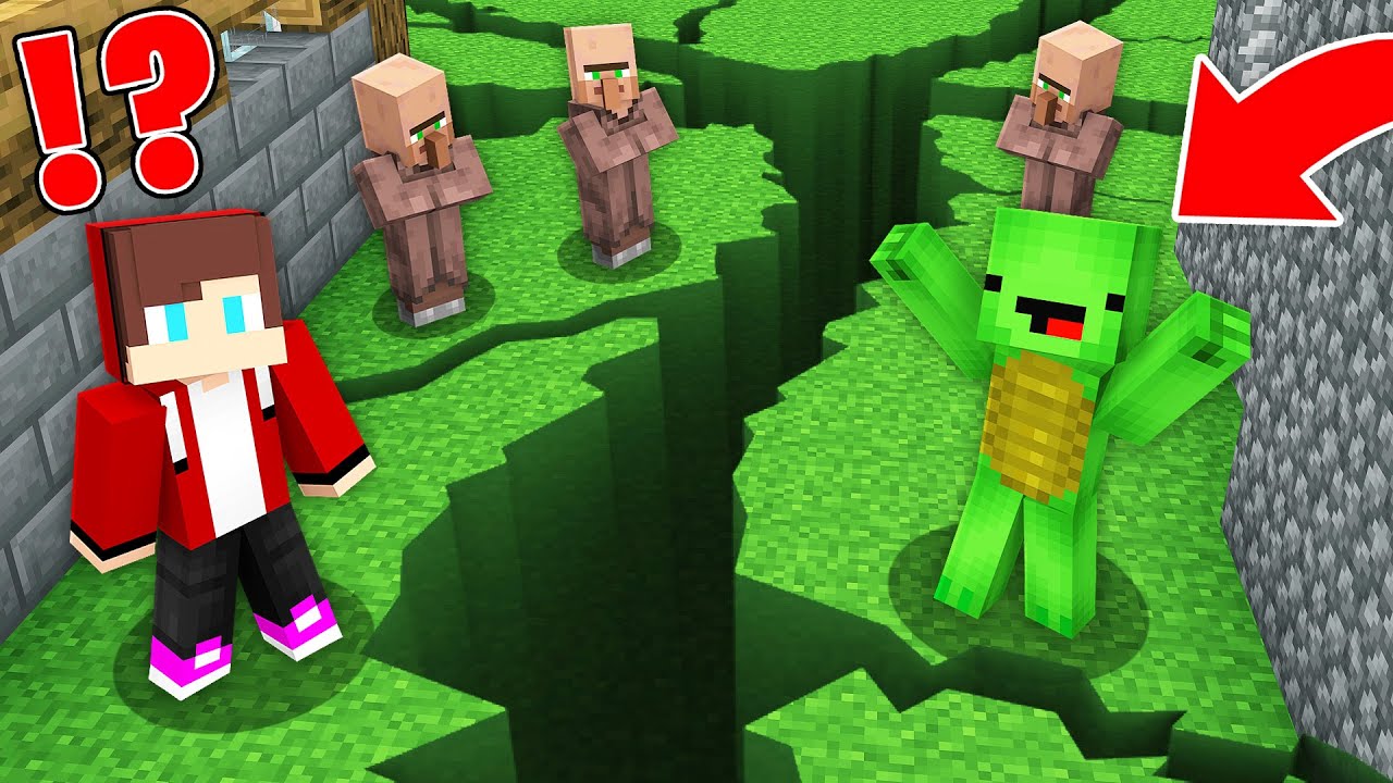 Why JJ and Mikey Village was DESTROED in Minecraft - Mikey World ...