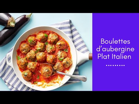 Vidéo: Boulettes D'aubergines à La Sauce Crémeuse