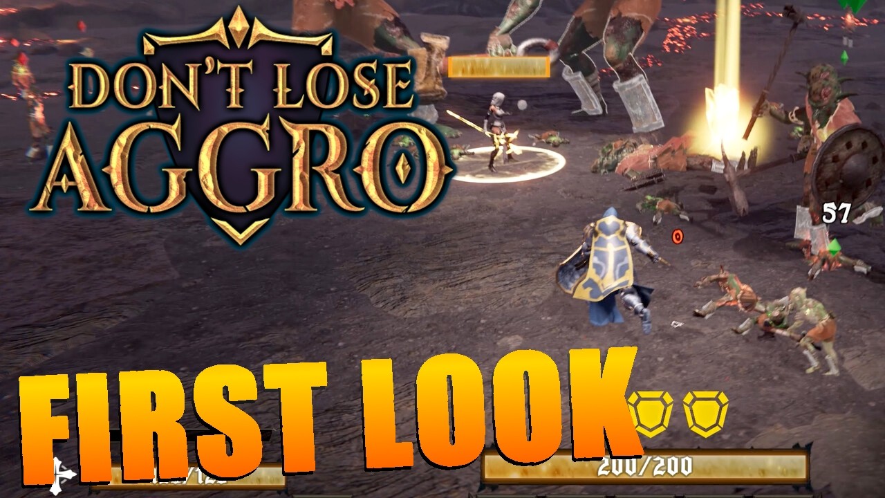 Don't Lose Aggro - Gameplay