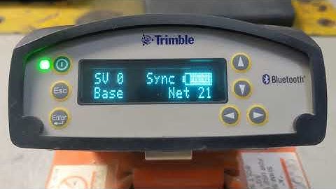 Creating a "New Base Here" Location, Trimble SPS855