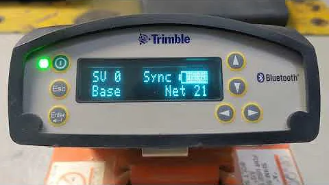 Creating a "New Base Here" Location, Trimble SPS855