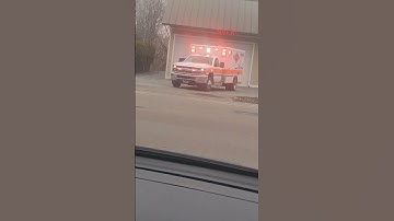 AmCare 2114 Responding from Station 1 04/12/25.  #ems #firstresponders #ambulance