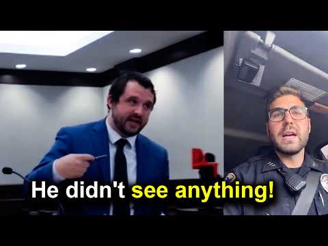 Lawyer saves his client from corrupt cop in Court