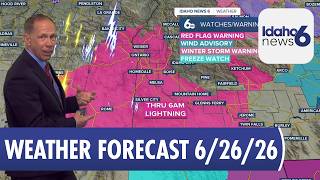 Scott Dorval's Idaho News 6 Forecast - June 26, 2026