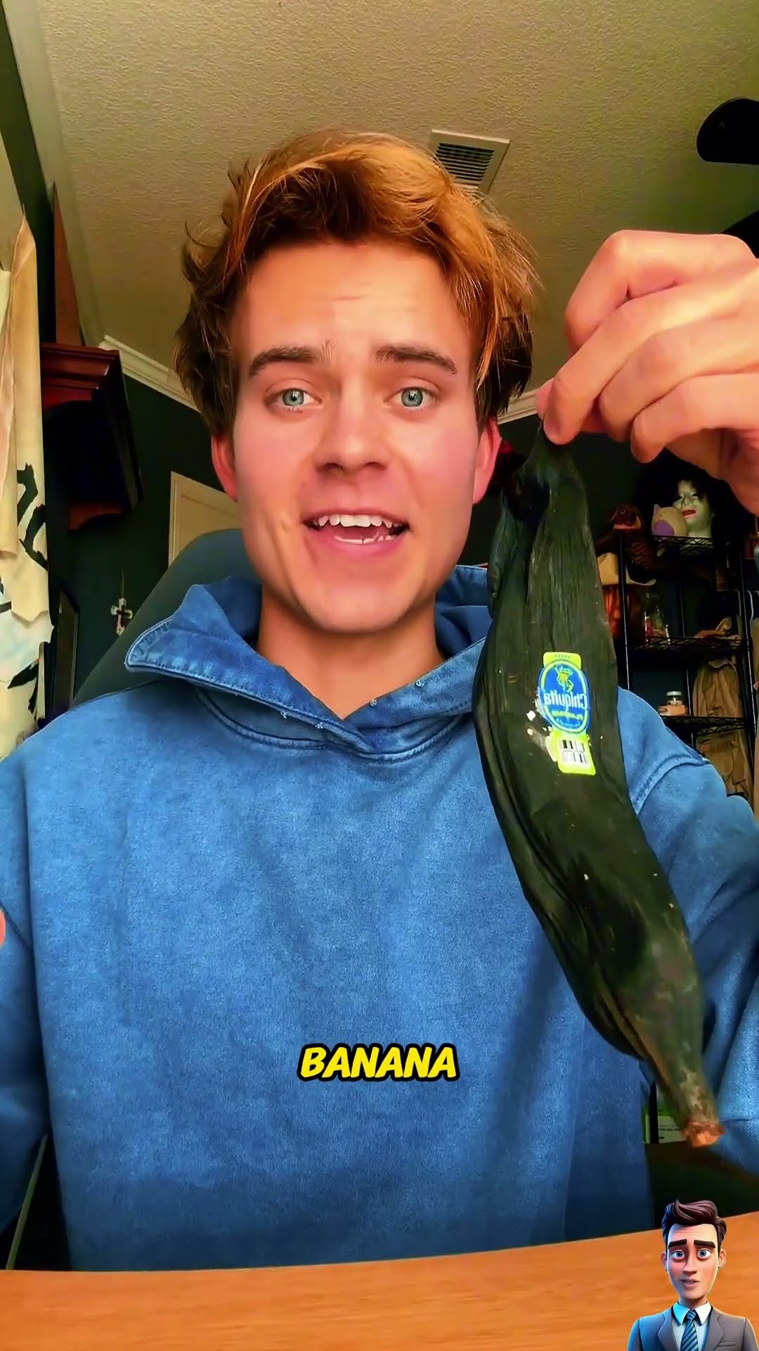 Reife Bananen sind auch lecker #shorts - YouTube