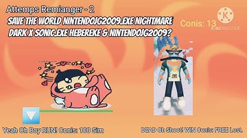 Nintendojg2009 & Hebereke (Engilsh Nintendo) Bootleg Game Over And Contiune