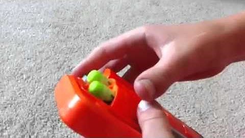 Nerf Zombiestrike Hammershot Review/Firing Test