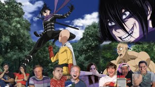 Saitama vs Sonic Reaction mashup | Ome punch man season 1 episode 4