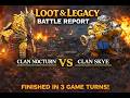 OVER IN 3 TURNS?! | Clan Nocturn vs Clan Skye – Loot &amp; Legacy Battle Report