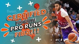 Mic'd up Overseas Private Professional Basketball Runs!!!