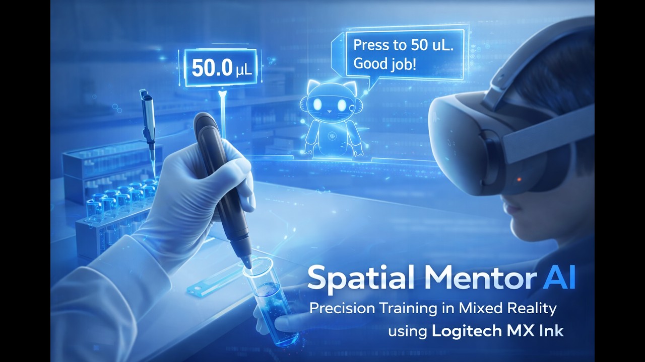 Spatial Mentor AI | Precision Training with Logitech MX Ink - YouTube