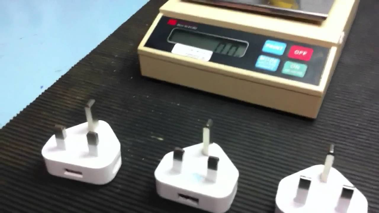 Fake UK Type iPhone Chargers