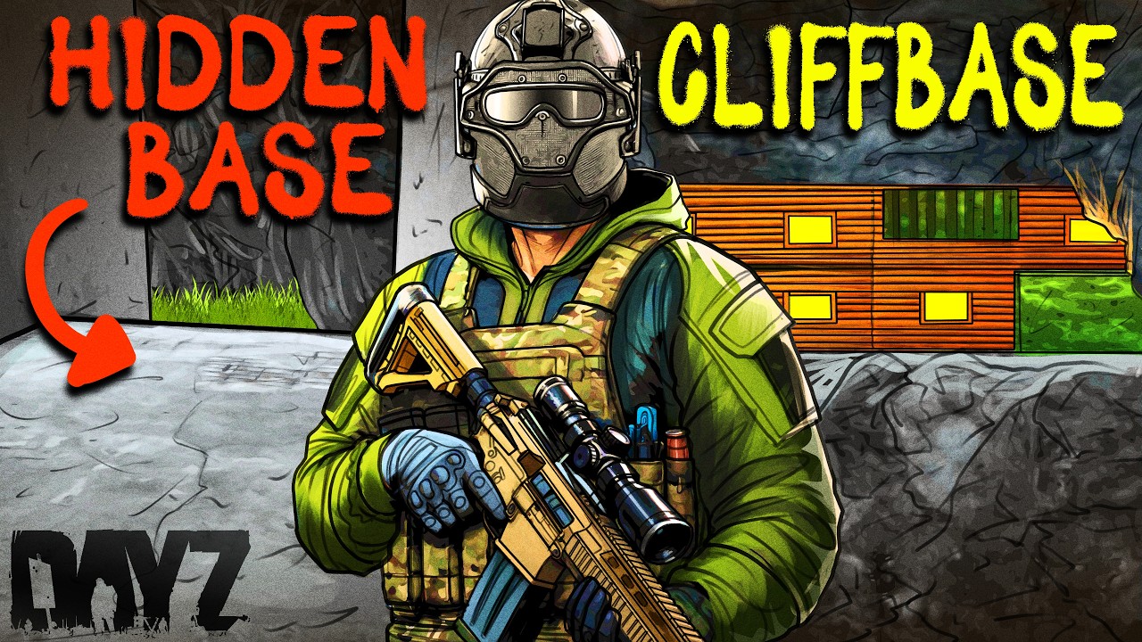 From Hidden Tunnel to Cliff Base | SOLO DayZ
