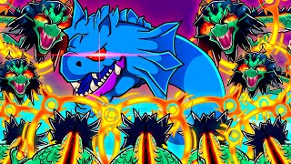 10 DRAGON vs LEVIATHAN in Blox Fruits 😲