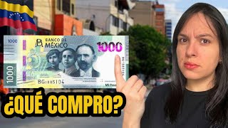 ¿Qué puedo comprar con 1,000 PESOS MEXICANOS en VENEZUELA? Te vas a sorprender 😱