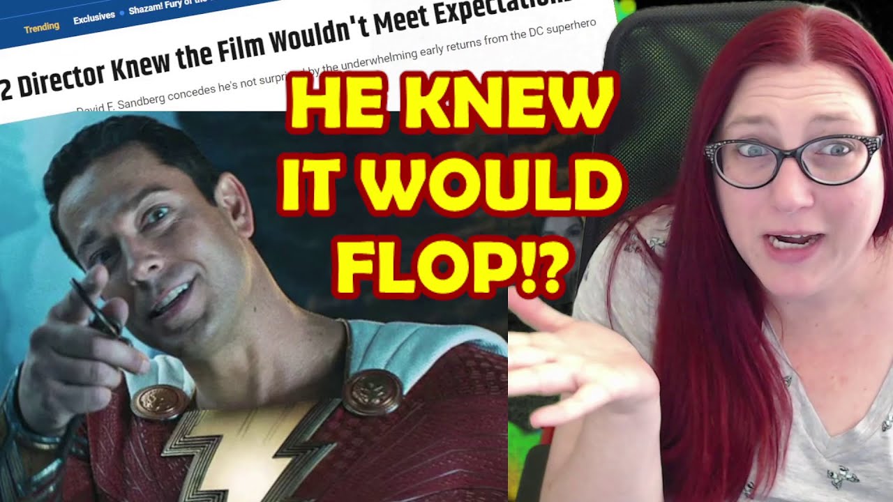 Shazam 2 Flops HARD & The Director KNEW IT WOULD IN ADVANCE!