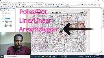 How to Digitize/Extract Polygon features from any Map in ArcGIS | ArcMap | Step by Step