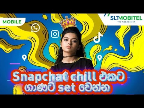 Snap chat data package SLT Mobitel