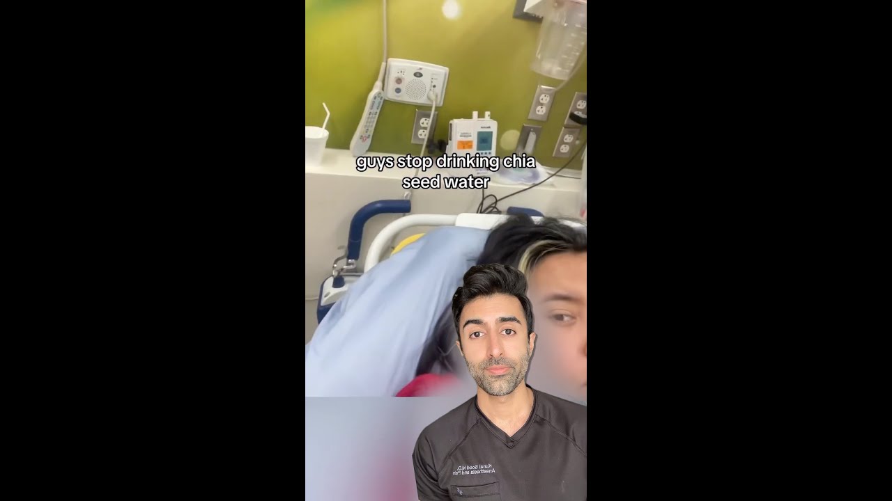 Chia seeds can cause choking risk