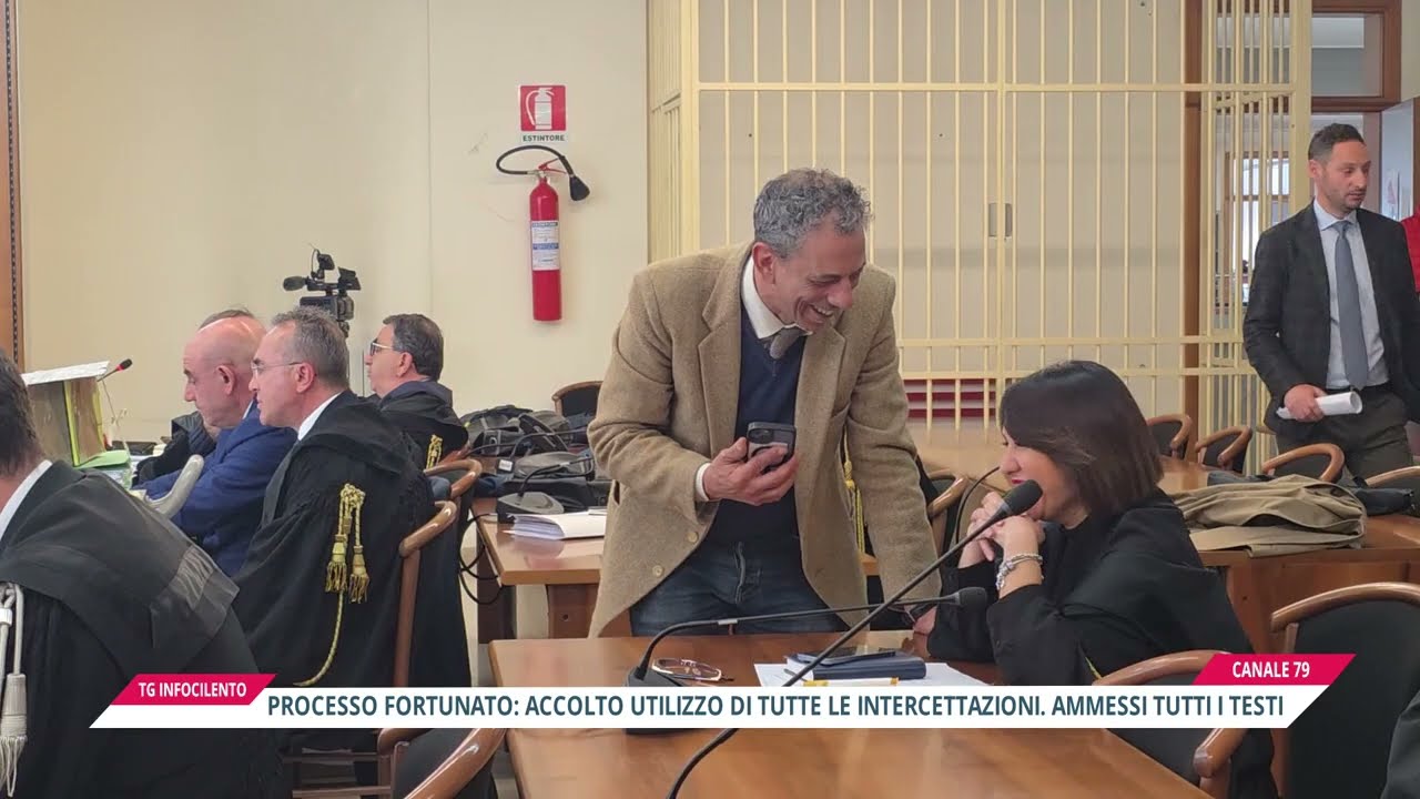 Processo Giovanni Fortunato: accolto utilizzo di tutte le intercettazioni, ammessi tutti i testi