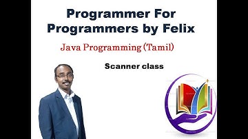Java Scanner class(Tamil)
