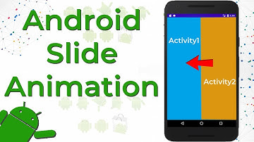 Android Slide Animation Between Activites | Slide Animation | | Android Slide