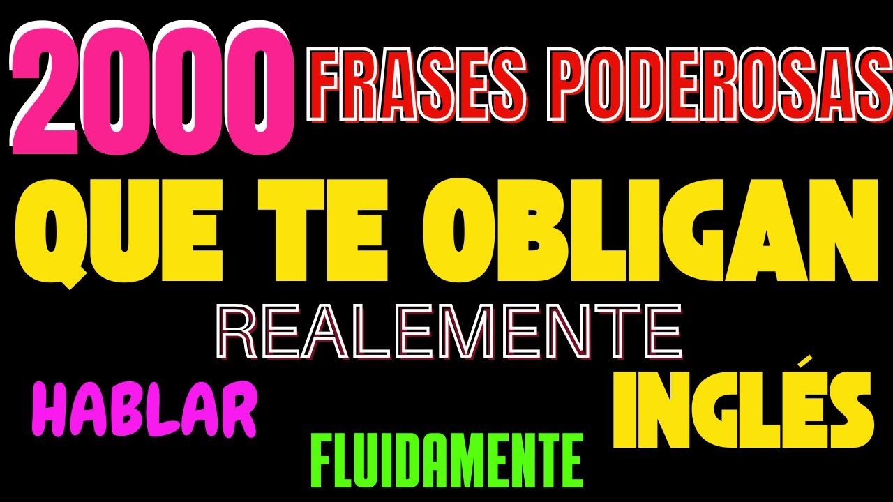 ✨ 2000 EXPRESIONES EN INGLÉS PARA USO DIARIO (con traducción y pronunciación latina)