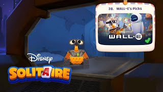Disney Solitaire Gameplay WALL-E Memory Lane Scene!