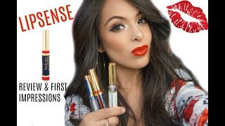 Lipsense Review & First Impressions Georgette Rojas
