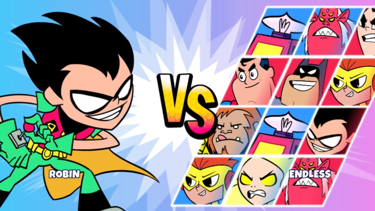 Teen Titans Go: Jump Jousts 2 - Robin Wants To Prove Himself To The Justice League (CN Games)