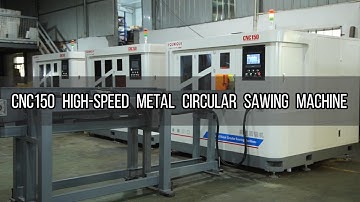 CNC150 Highd-Speed Metal Circular Sawing Machine, high-quality saw blade combination
