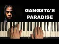 Coolio - Gangsta's Paradise (Piano Tutorial Lesson)