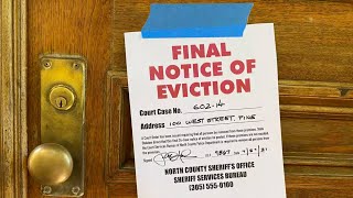 IM GETTING EVICTED ON CHRISTMAS DAY