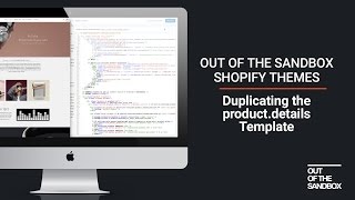 Out of the Sandbox - Duplicating the product.details Template