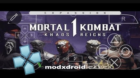 Mortal Kombat 1 PPSSPP  Offline Android MOD Mortal Kombat Unchained | Full Fighters