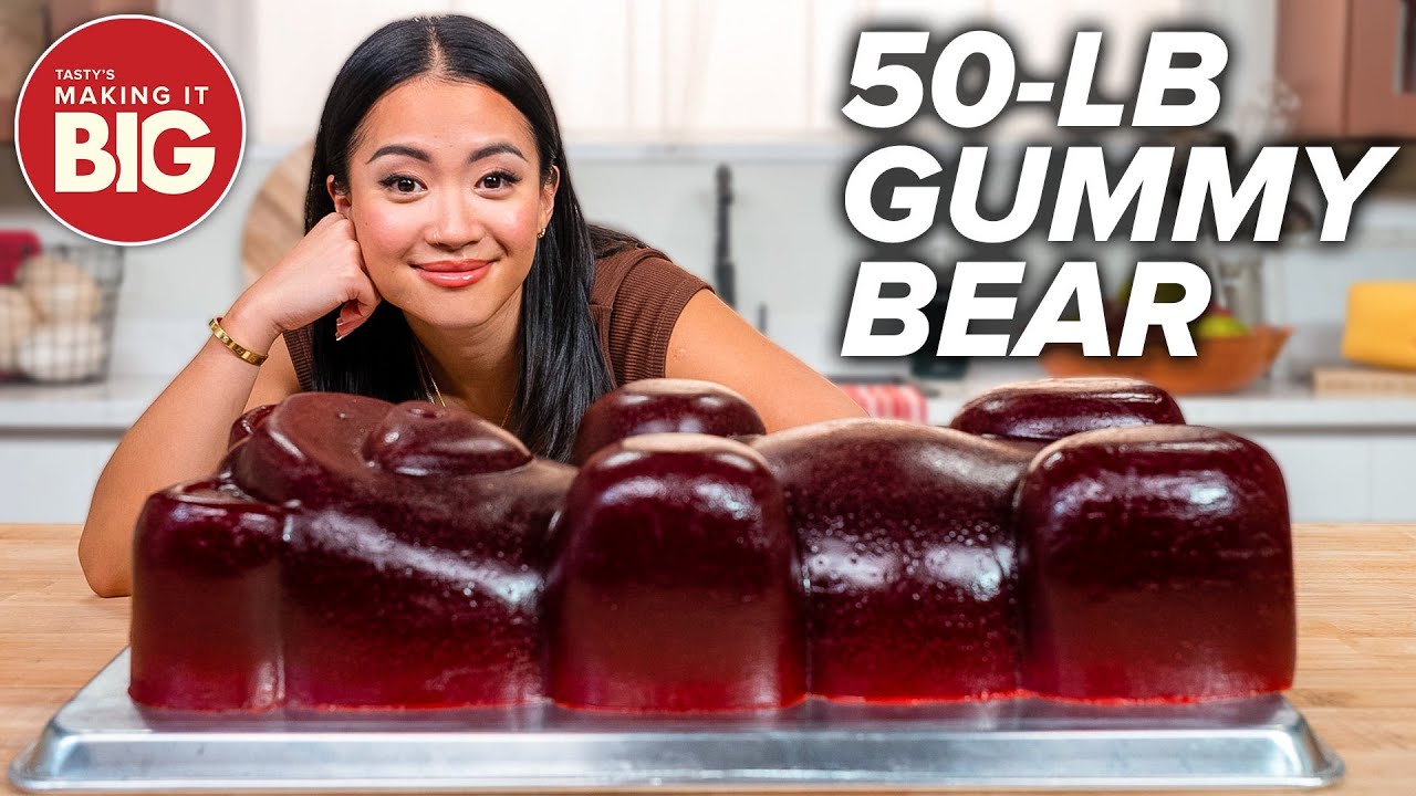 I Made A 50-Pound Gummy Bear
