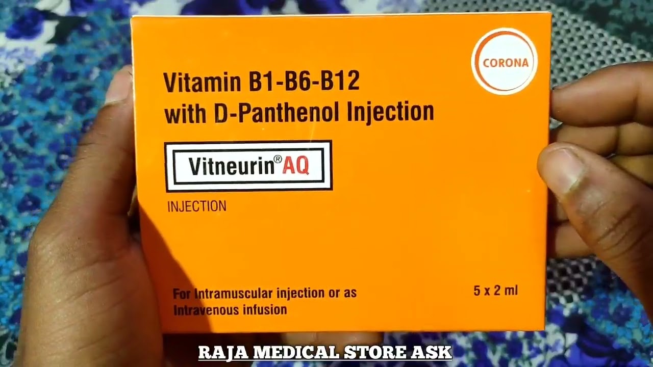 Get an incredible energy boost after taking Vitneurin injection