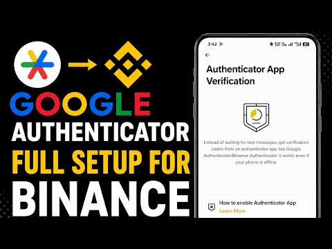 Binance me Google Authenticator Setup kaise kare how to Setup Google Authenticator in binance