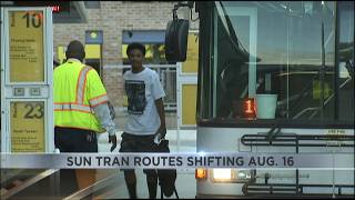 Sun Tran route changes coming to Tucson this month