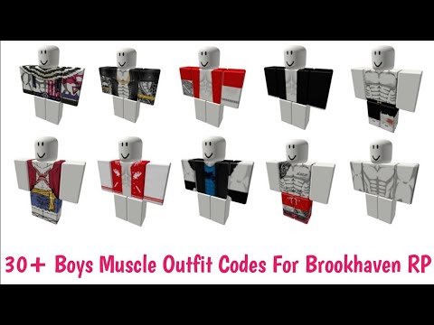 Boys Muscle Outfit Codes For Roblox Brookhaven Rp (2023) l