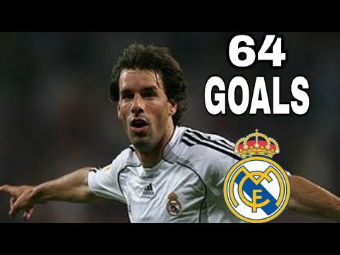 جميع اهداف رود فانيستلروي مع ريال مدريد 64 هدف HD 