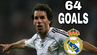 جميع اهداف رود فانيستلروي مع ريال مدريد ● 64 هدف HD