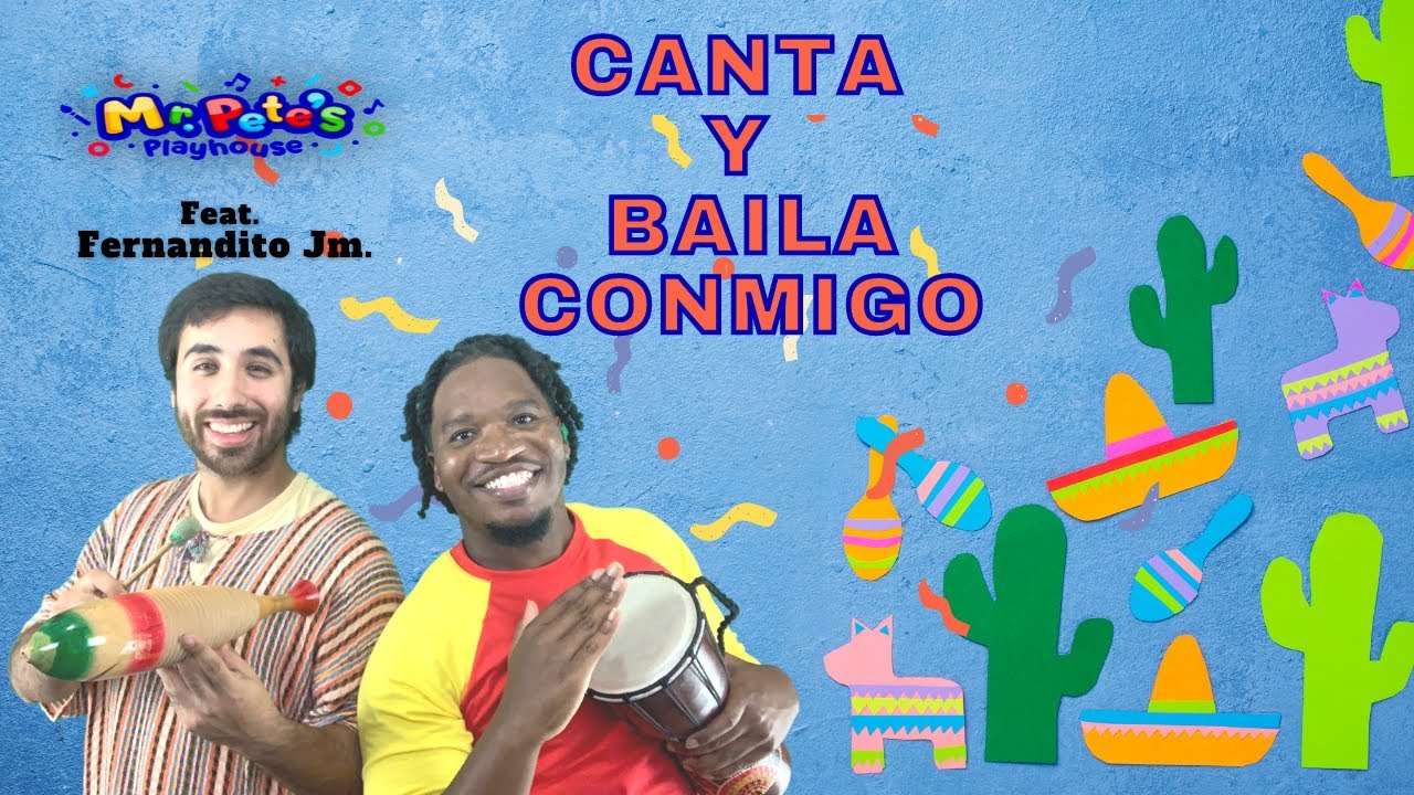 Learn Spanish for Kids | CANTA Y BAILA CONMIGO feat. FernanditoJm| Hispanic Heritage Month for Kids
